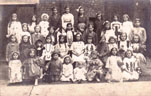 School fancy dress, about 1900-1905